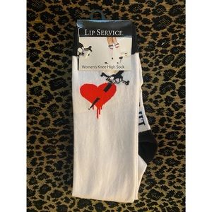 Lip Service Knee High Socks